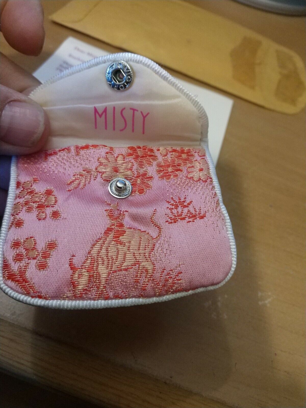 Misty Cigarettes Pink Jewelry Pouch