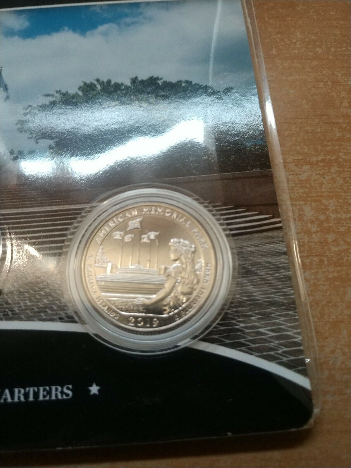 U.S. Mint ATB American Memorial Park 2019 Quarter, 3-Coin Set