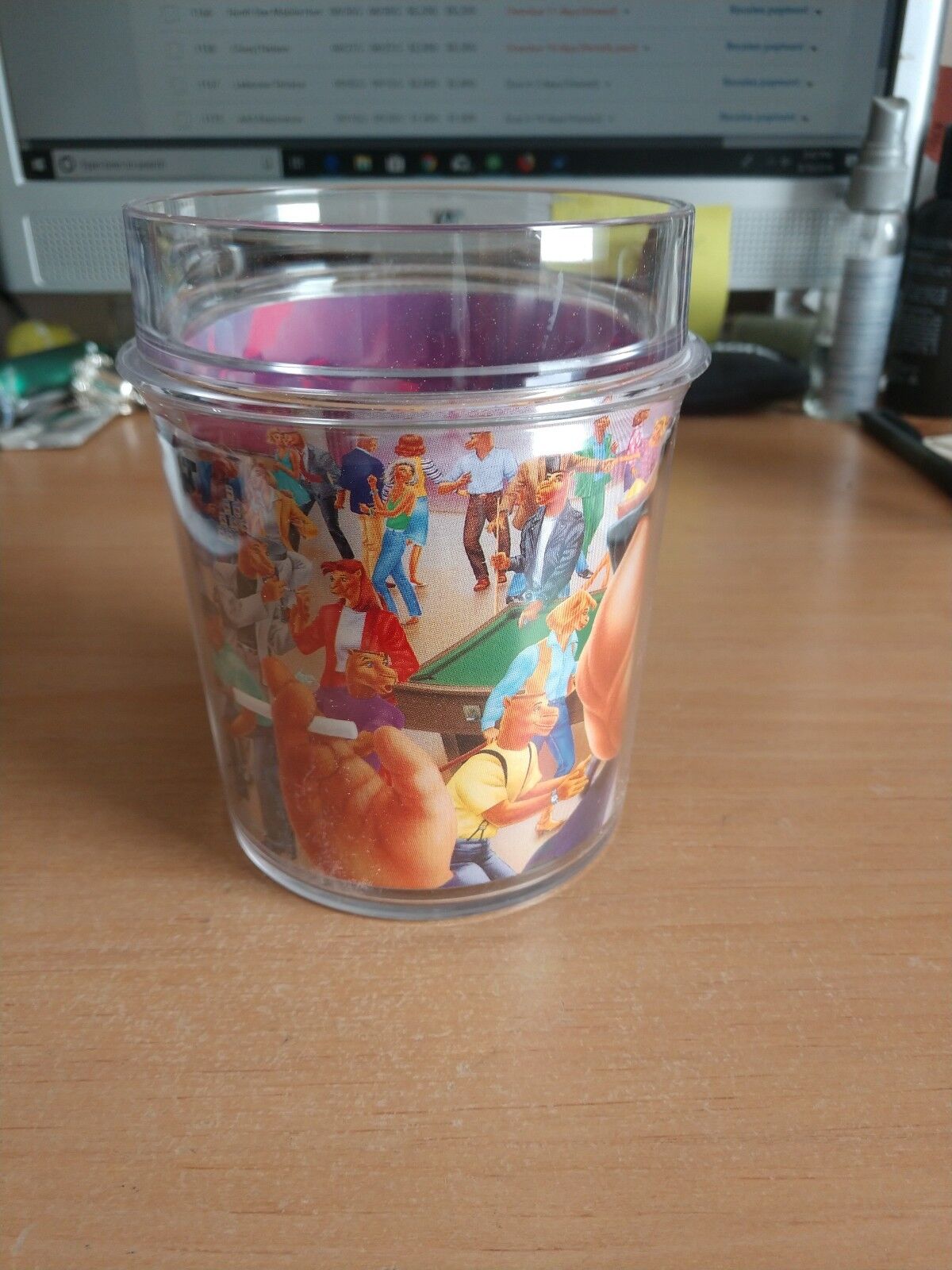 Camel Cigarettes Joes Place plastic Tumbler