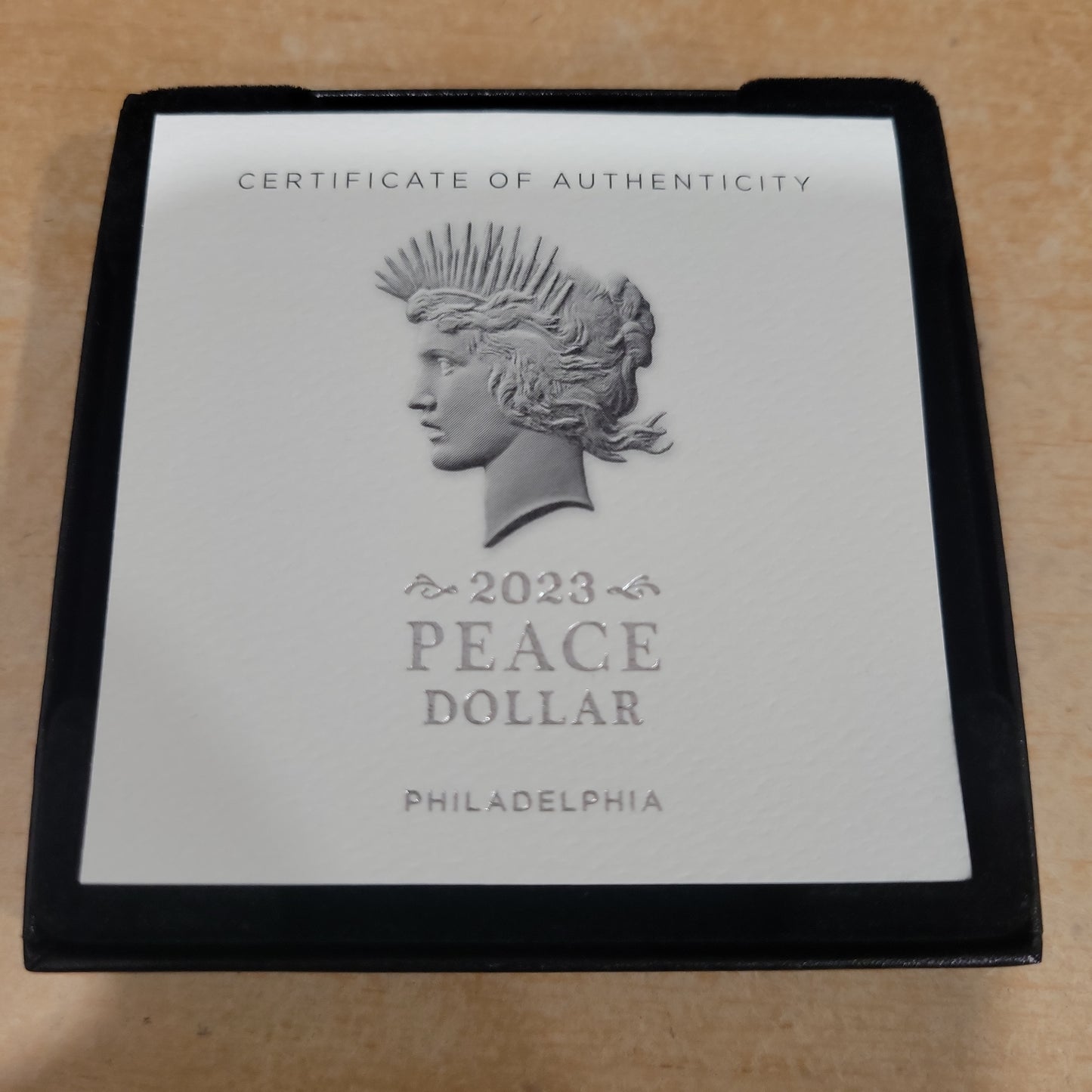 2023 U.S. Mint Peace Uncirculated Silver Dollar 23XH