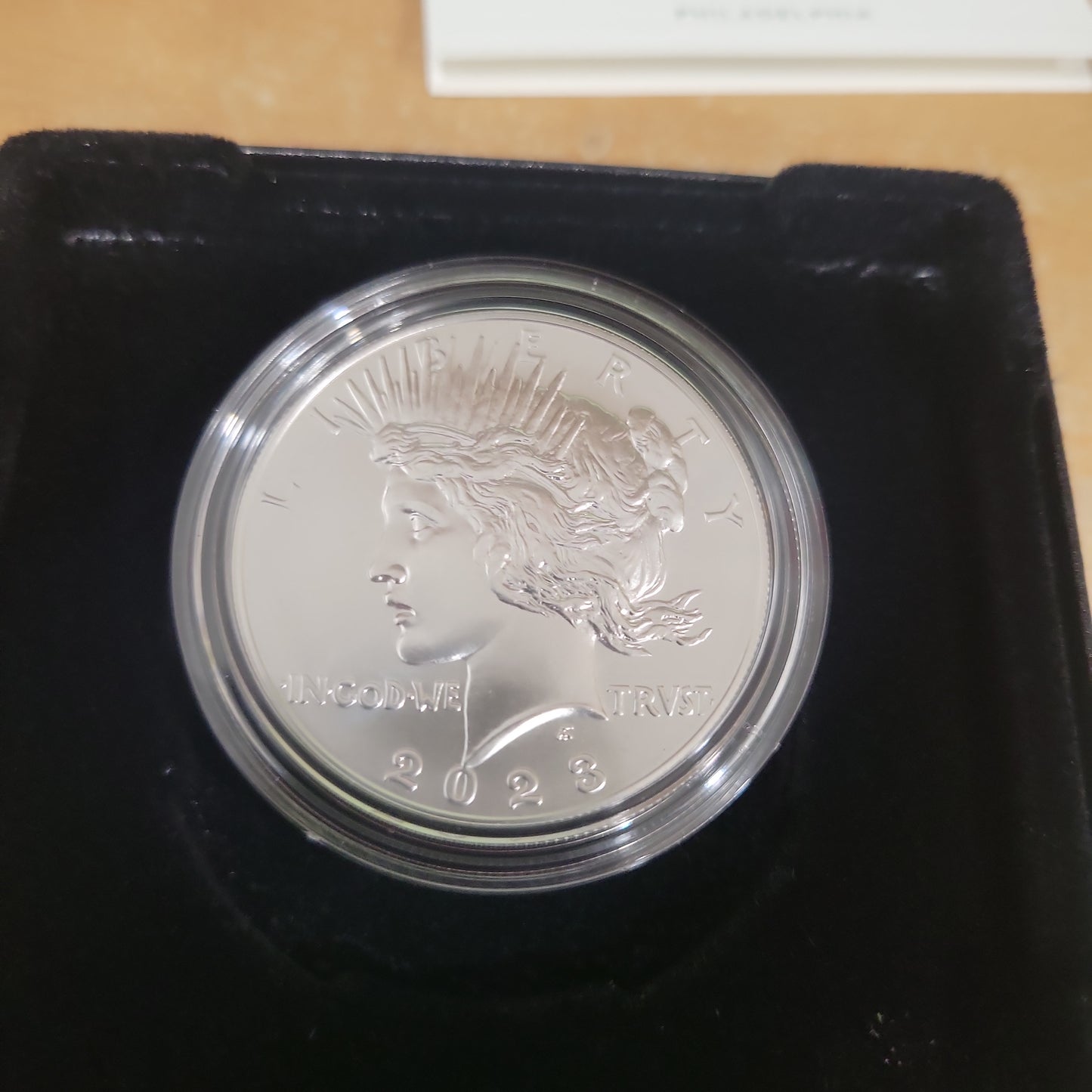 2023 U.S. Mint Peace Uncirculated Silver Dollar 23XH