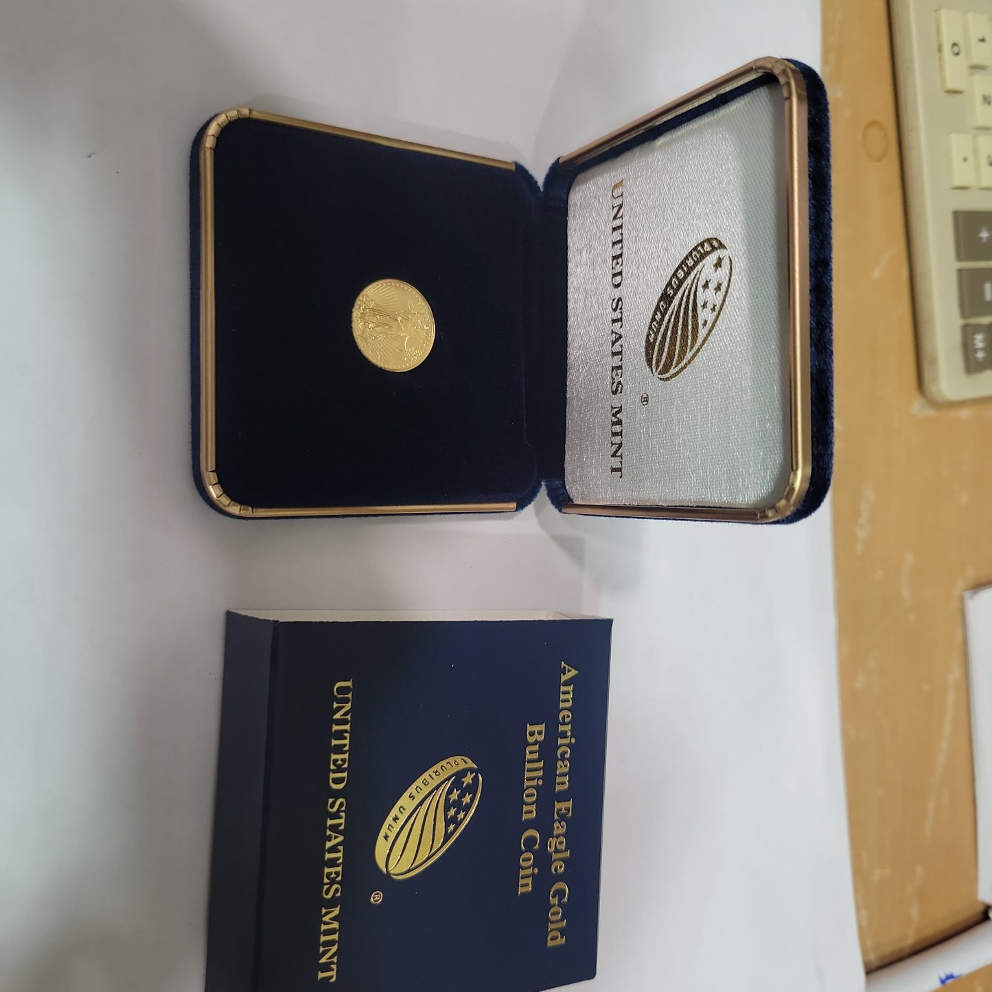 2024 1/10 oz Gold American Eagle 5 Dollar Coin w/ US Mint Box