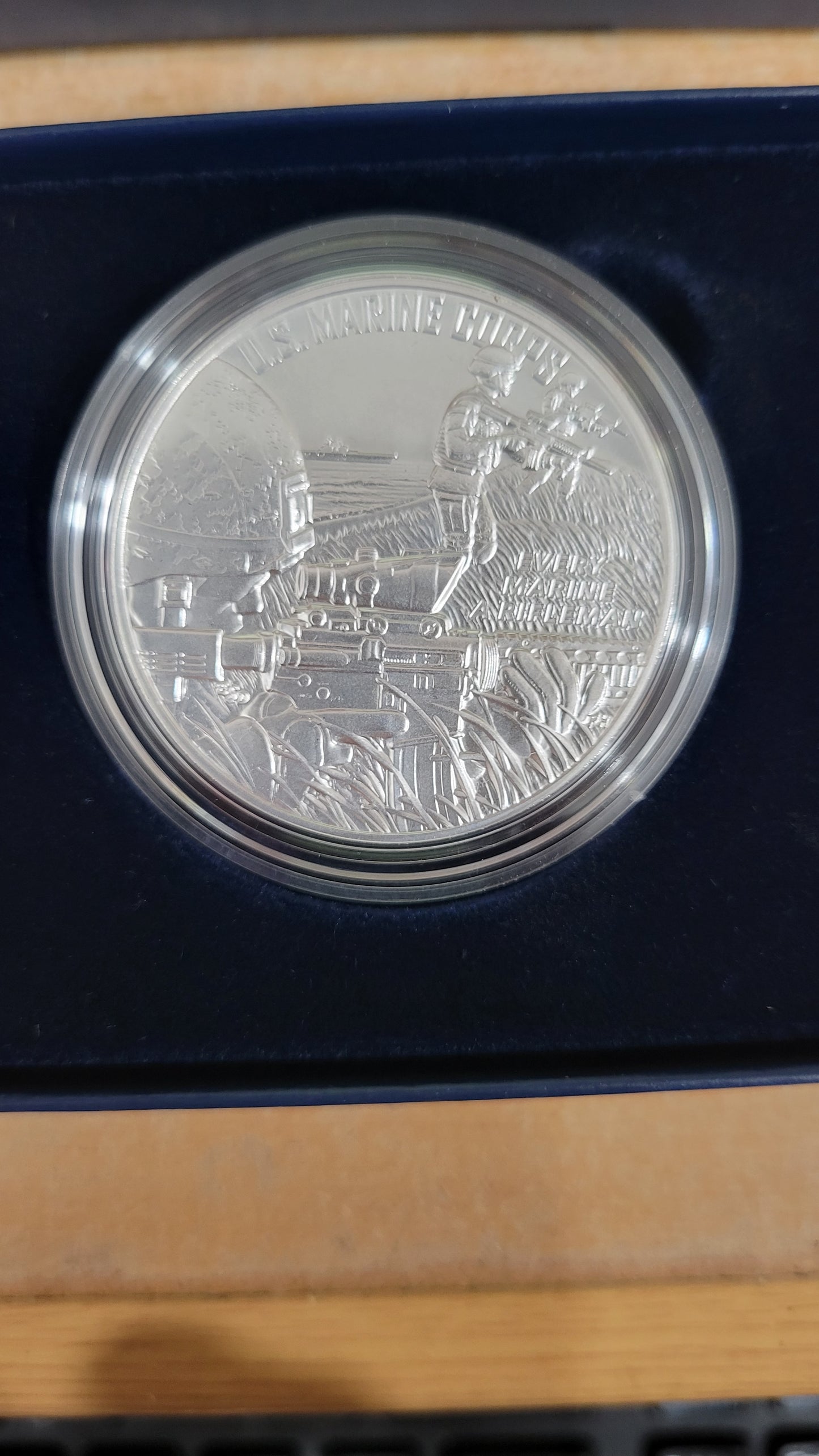 2023 U.S. Mint  U.S. Marine Corps One-Ounce Silver Medal