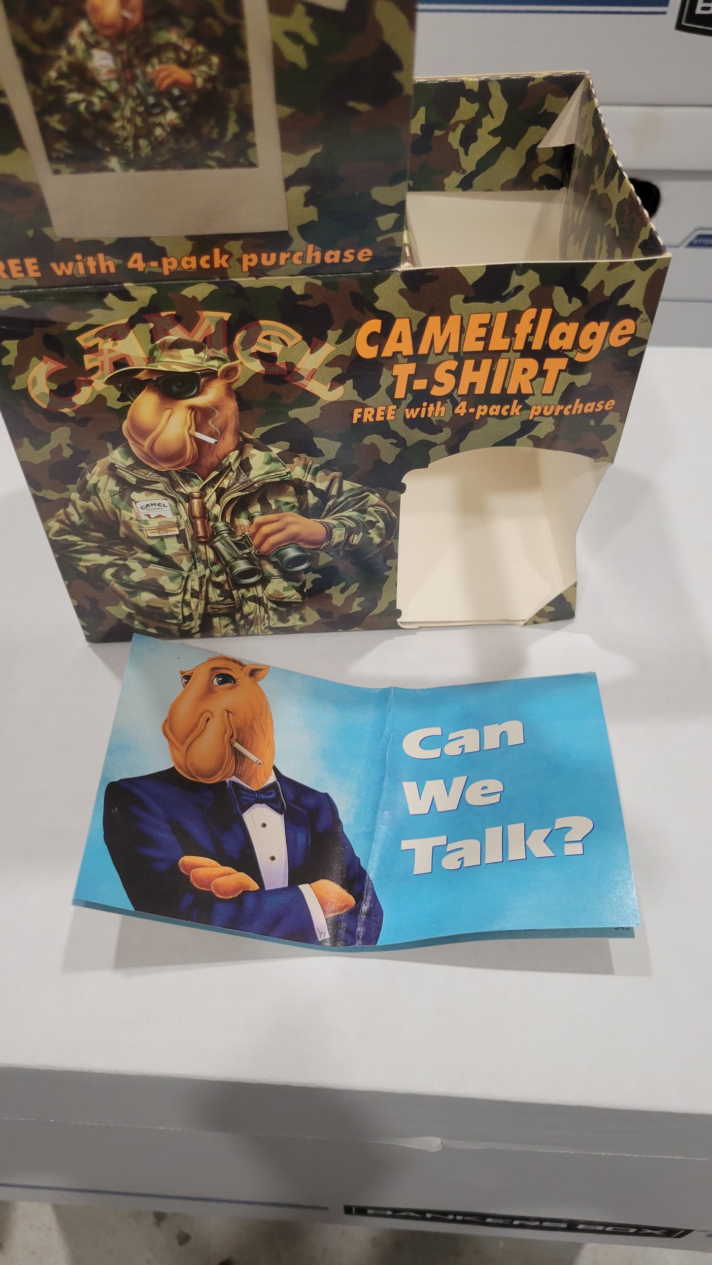 Camel Cigarettes Camelflage XL T Shirt New In Box