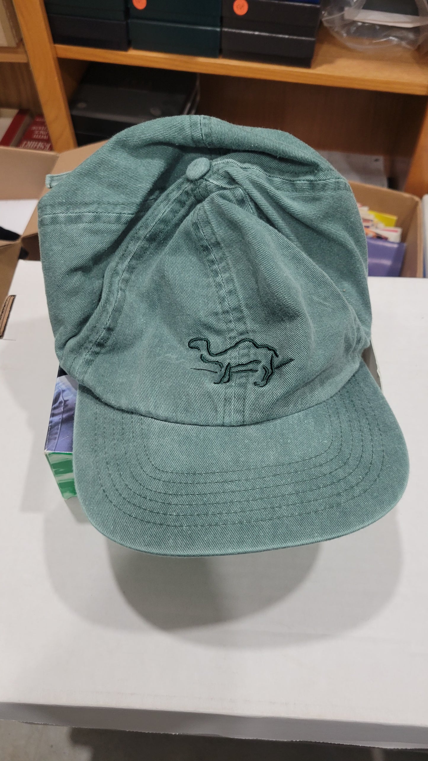 Vintage Camel Cigarettes JOE CAMEL Menthol Green Strap Back Hat Cap N.I.B.