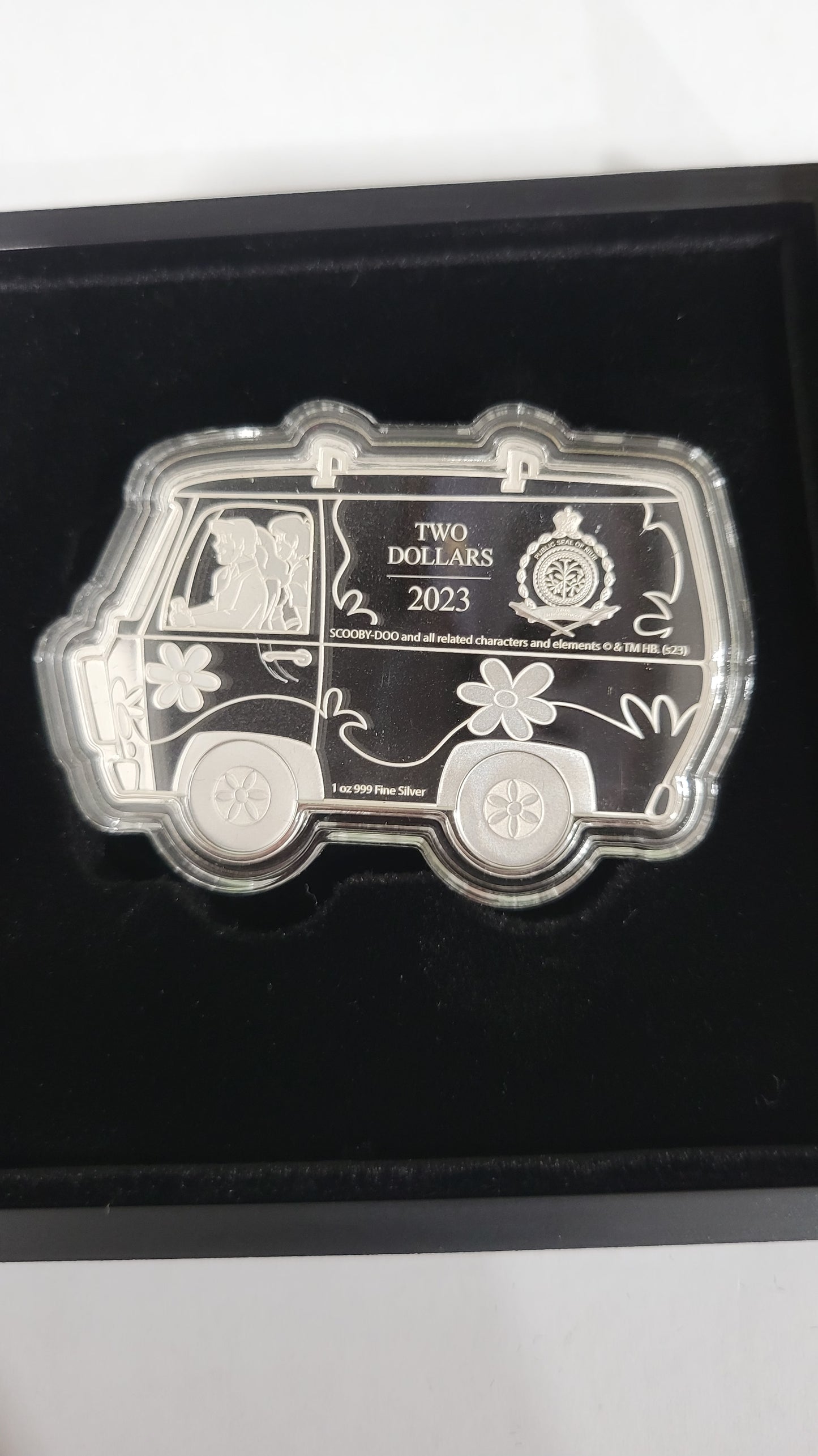 Scooby-Doo!™ – The Mystery Machine 1oz Silver Coin 2023