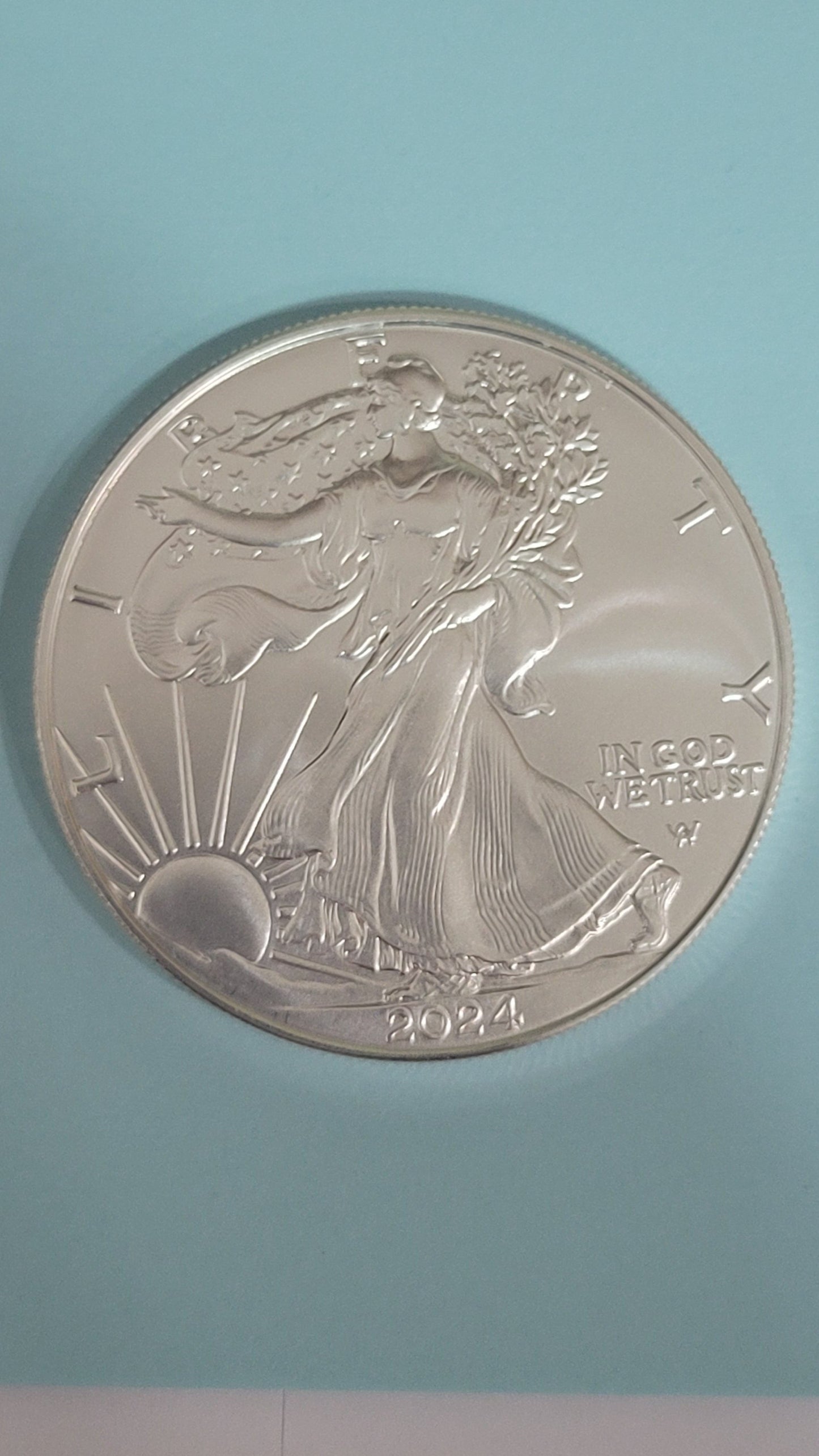 2024 Silver Uncirculated American Eagle Coin 1 Oz