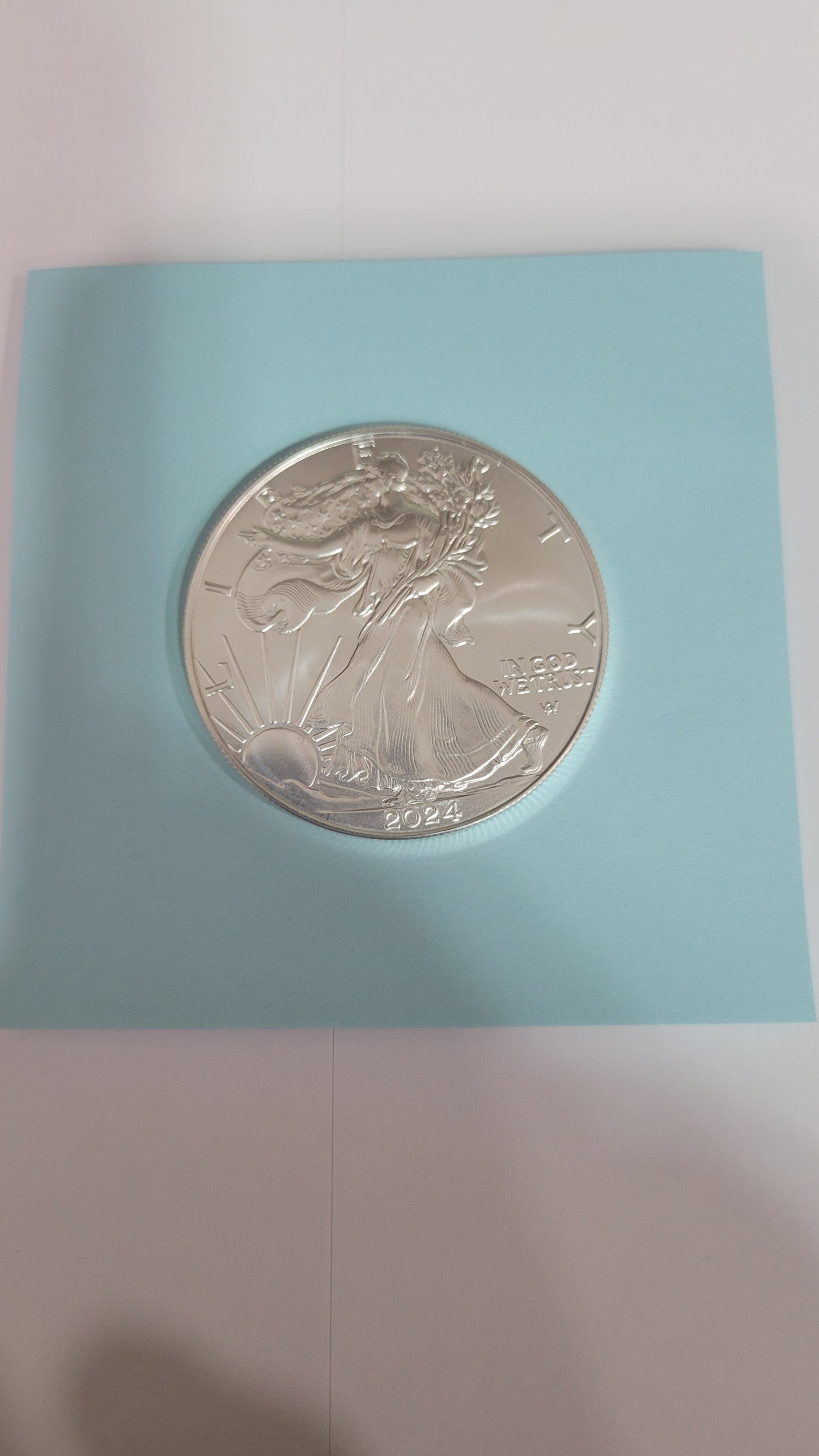 2024 Silver Uncirculated American Eagle Coin 1 Oz