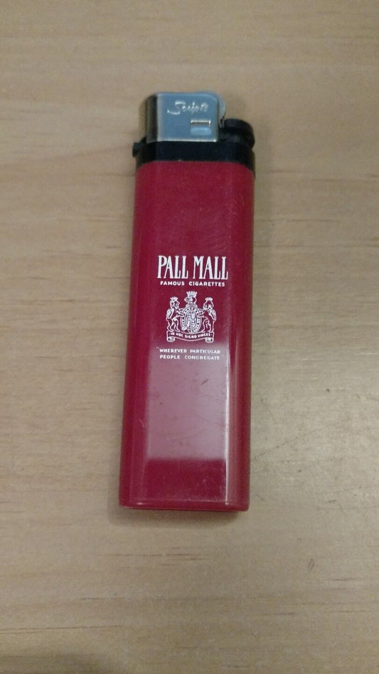 Pall Mall Cigarettes Red Lighter Scripto