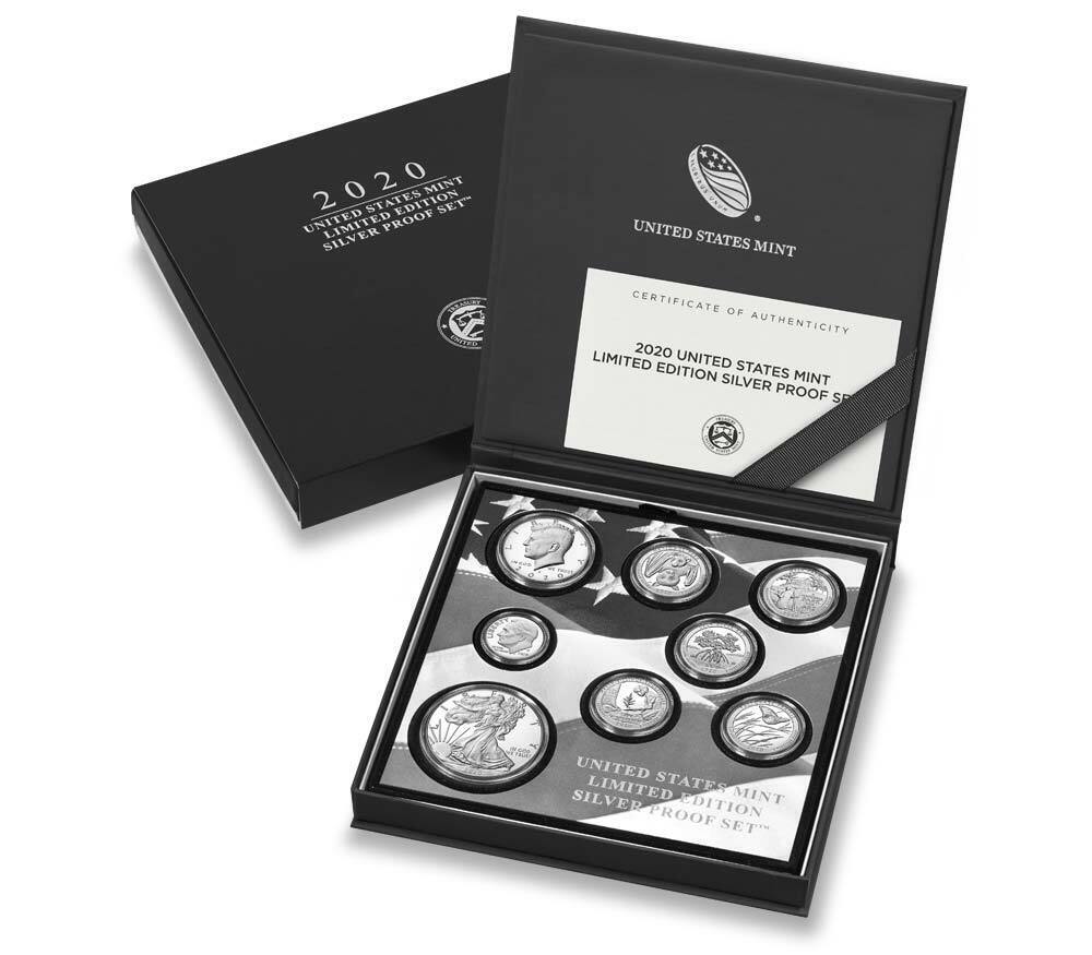 United States Mint Limited Edition 2020 Silver Proof Set