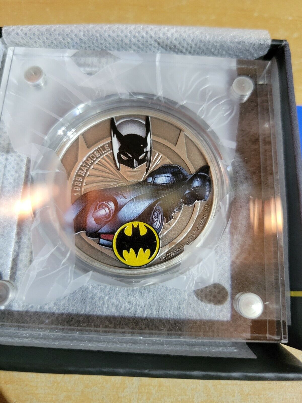 DC Comics - 1989 Batmobile 1oz Silver Coin