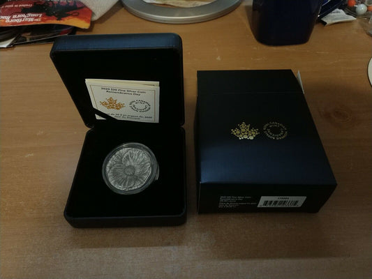 Canada Pure Silver Coin - Remembrance Day - Mintage: 7,000 (2020)