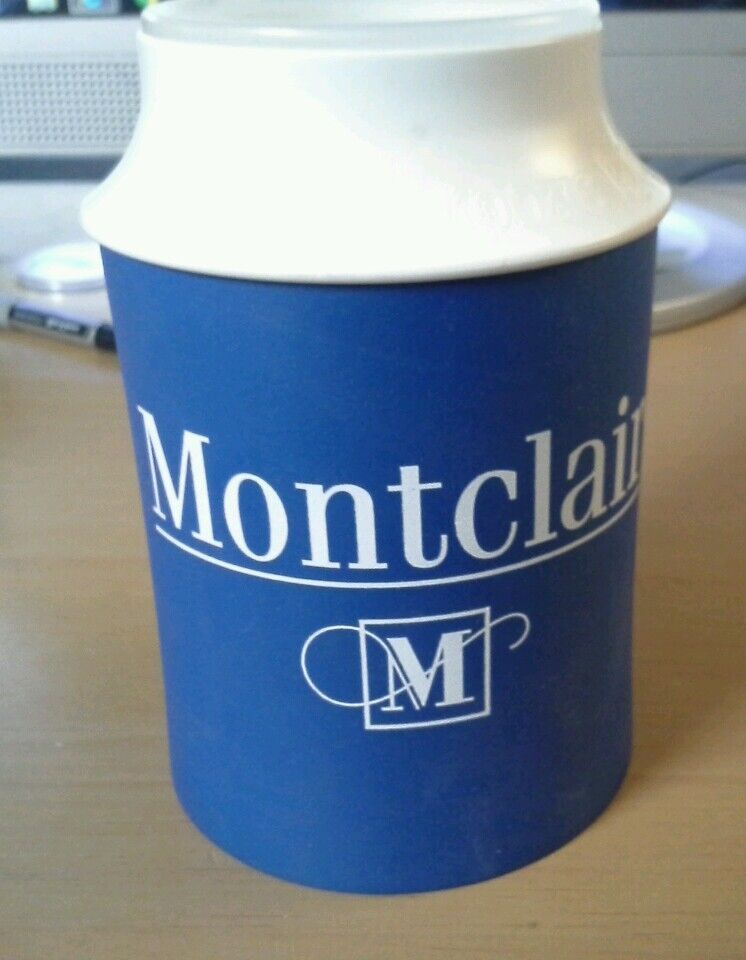 Montclair Cigarettes Blue Cup and Cooler