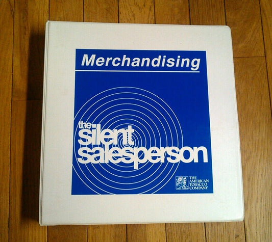 American Tobacco Company Merchandising/The Silent sales person Binder &Material