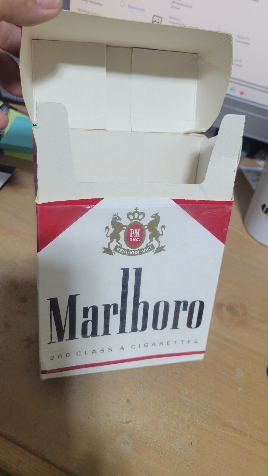 Marlboro cigarettes Flip top Box Large package Replica