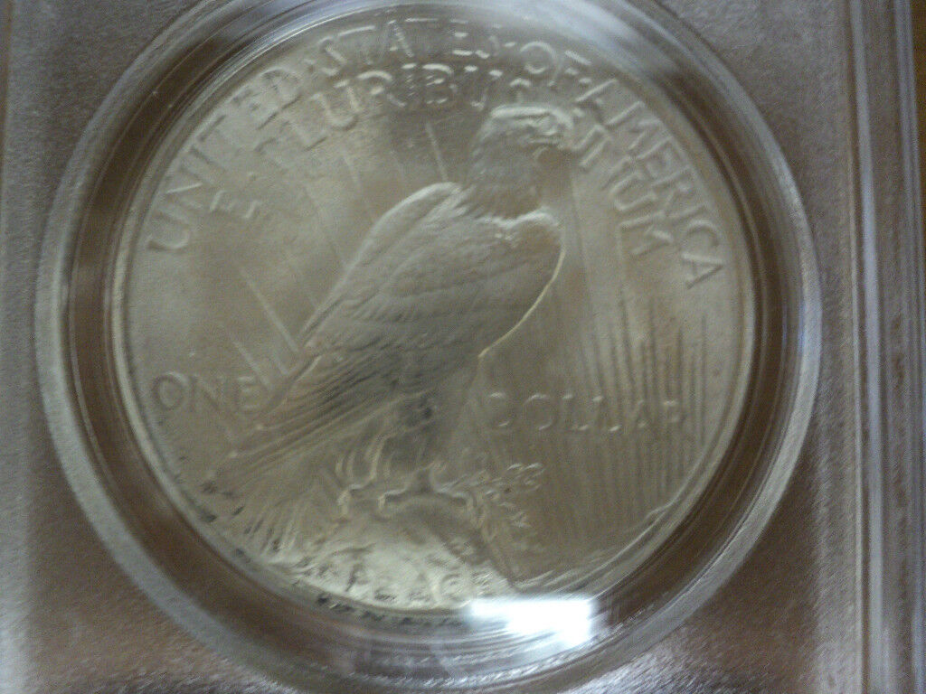 1923 Peace Silver Dollar PCGS MS63