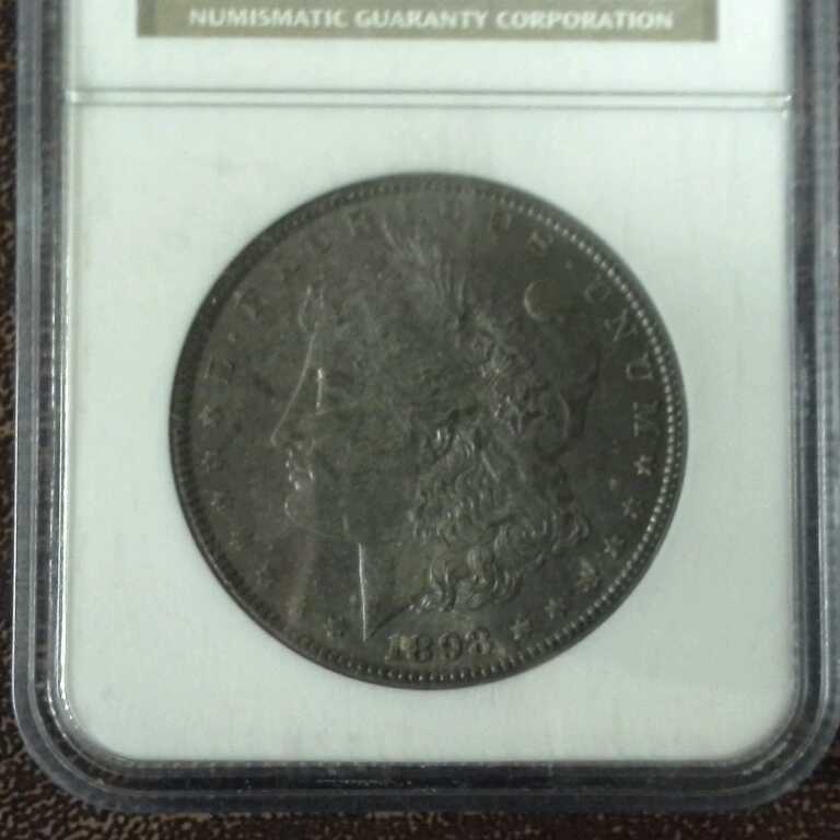 1898 Morgan Silver Dollar NGC MS63