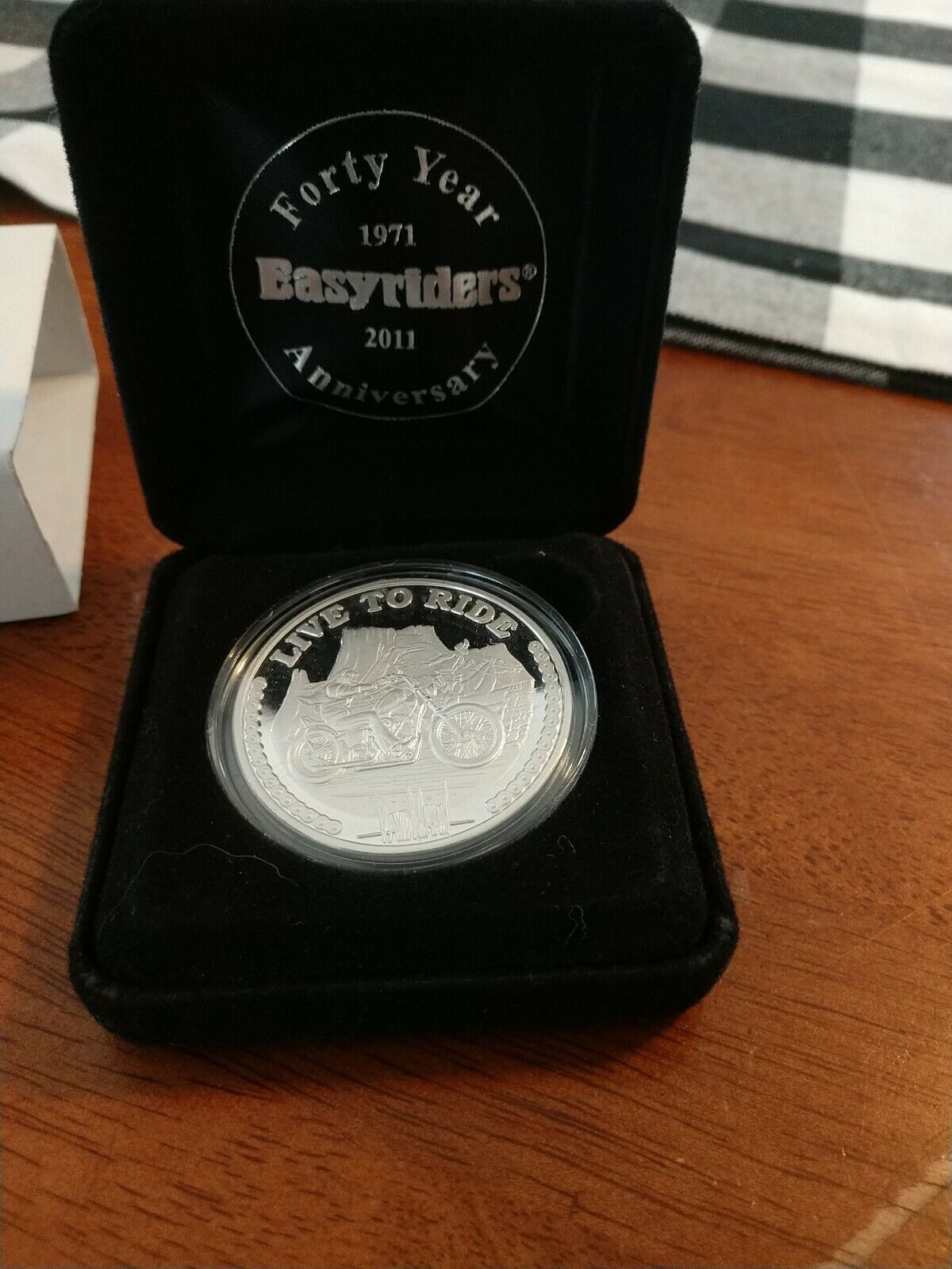 EasyRiders Magazine Forty Year Anniversary Coin 1971-2011