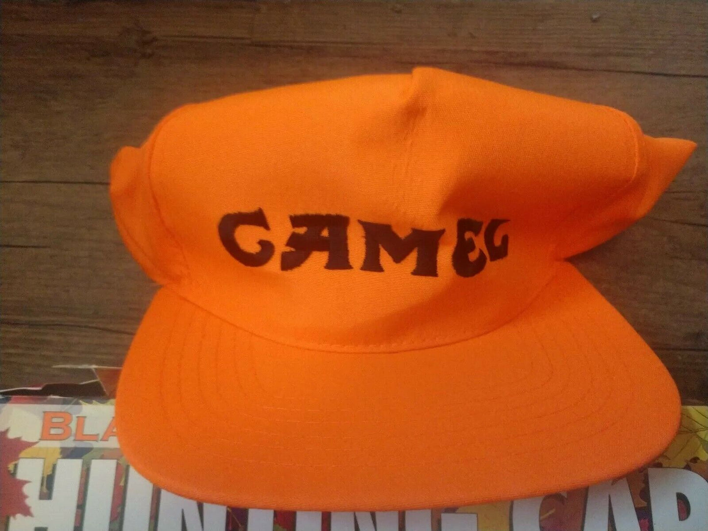 Camel Cigarettes Orange Hunting Cap