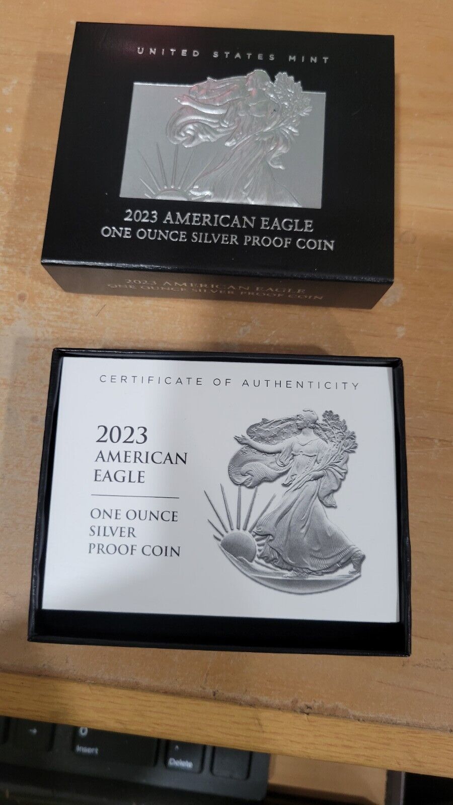 American Eagle 2023 One Ounce Silver Proof Coin 23EA