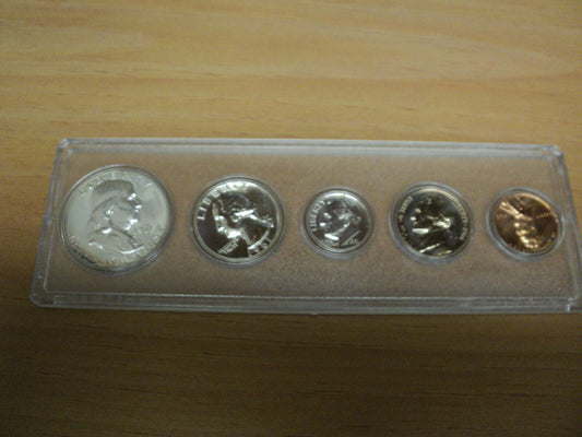 1961 Proof Set In Whitman Plastic Holder