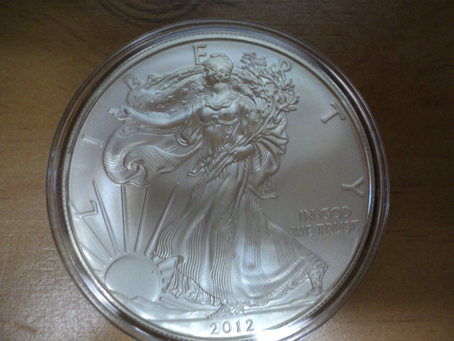 2012 Silver American Eagle  Uncirculated 1 Ounce Fine Silver