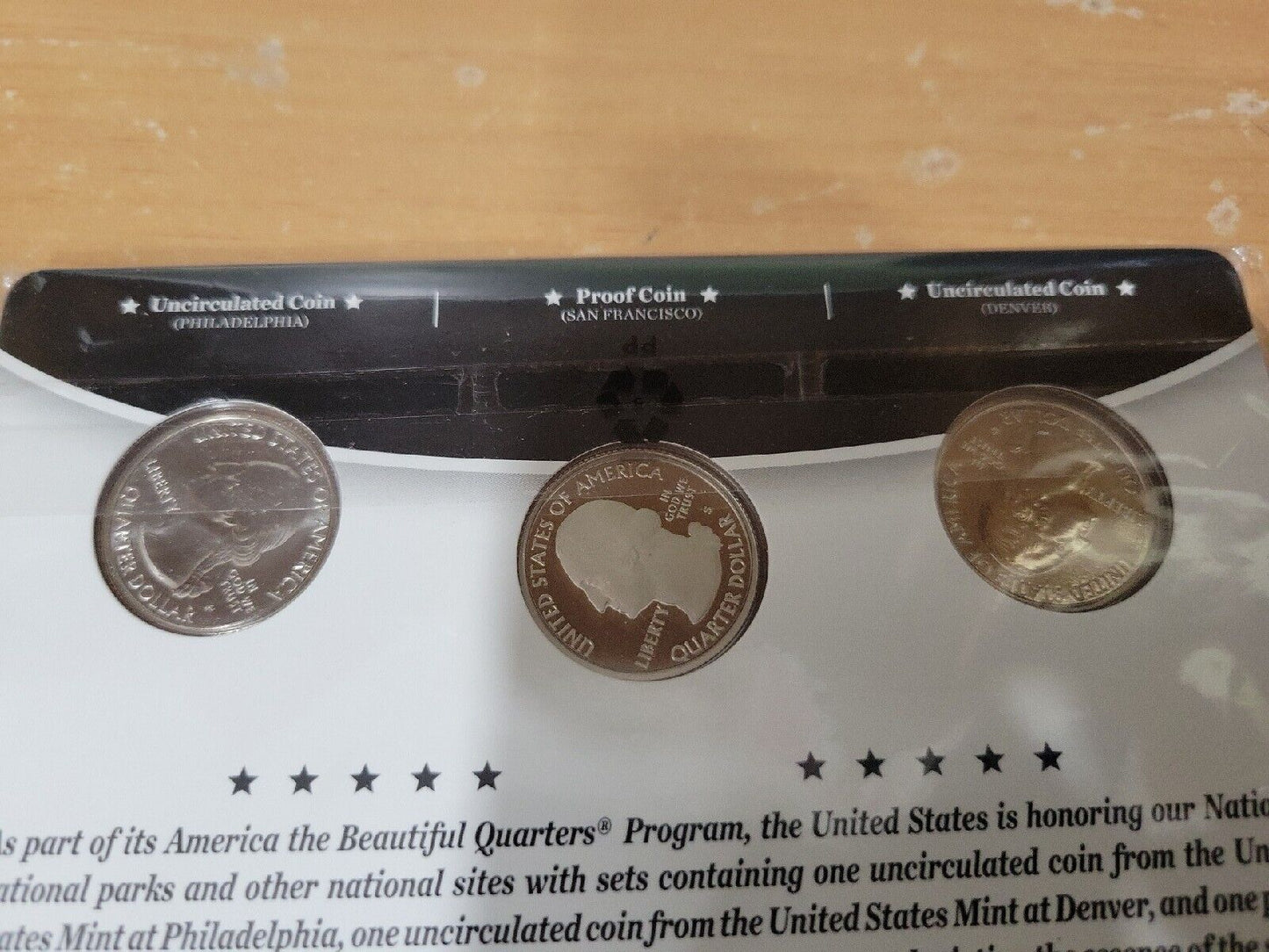 America The Beautiful Quarters 3 Coin Set War In The Pacific