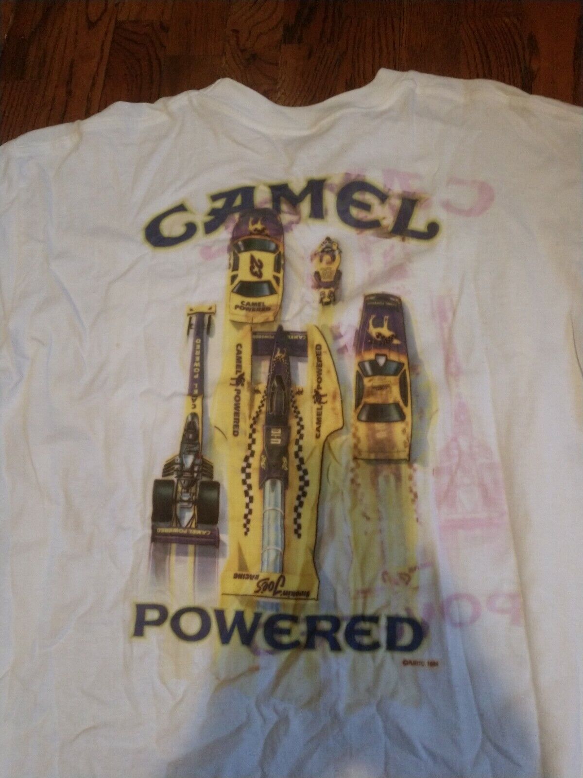 Camel Cigarettes Camel Powered Smokin Joe's Racing XL T Shirt New in box