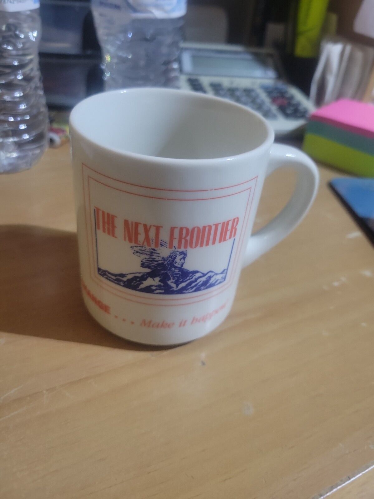 The American Tobacco Company Ceramic Coffee Mug Cup The Next frontier