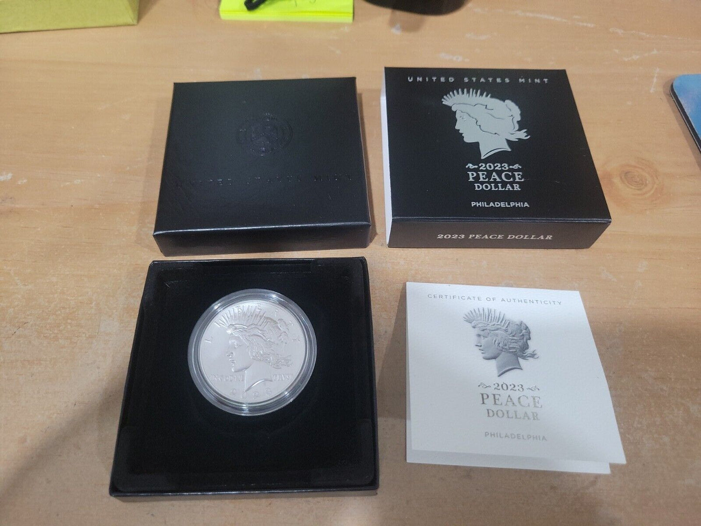 2023 U.S. Mint Peace Silver Dollar Uncirculated Coin 23XH