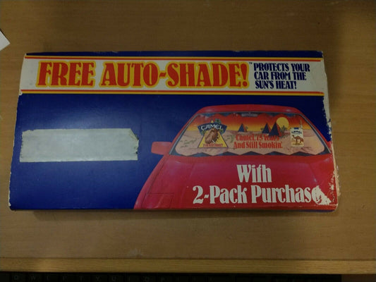 Camel Cigarettes Winshield Auto Shade New in Box