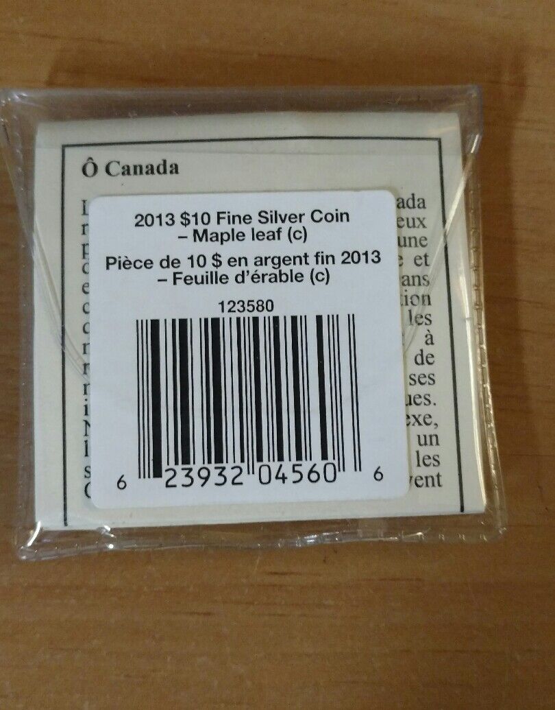 2013 O Canada The Maple Leaf 1/2 oz Silver Coin