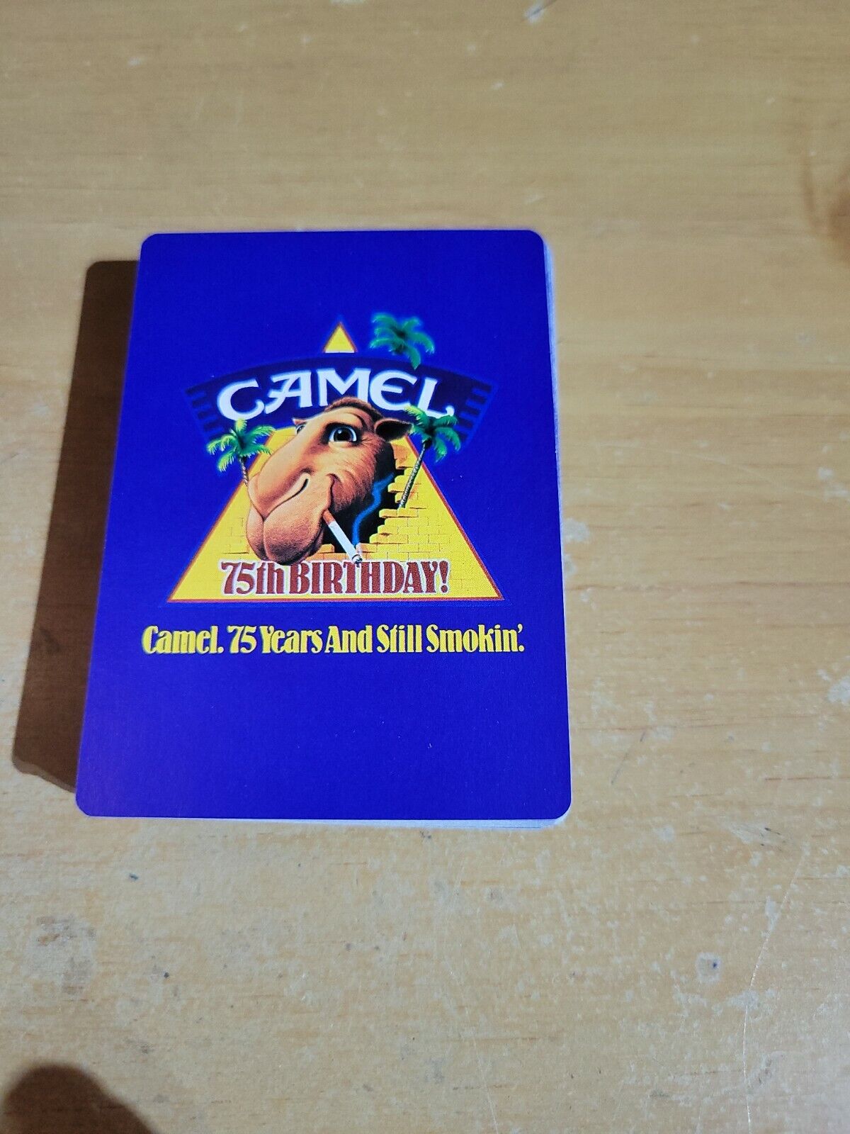 Camel Cigarettes 75th Birthday Deck of Playing Cards