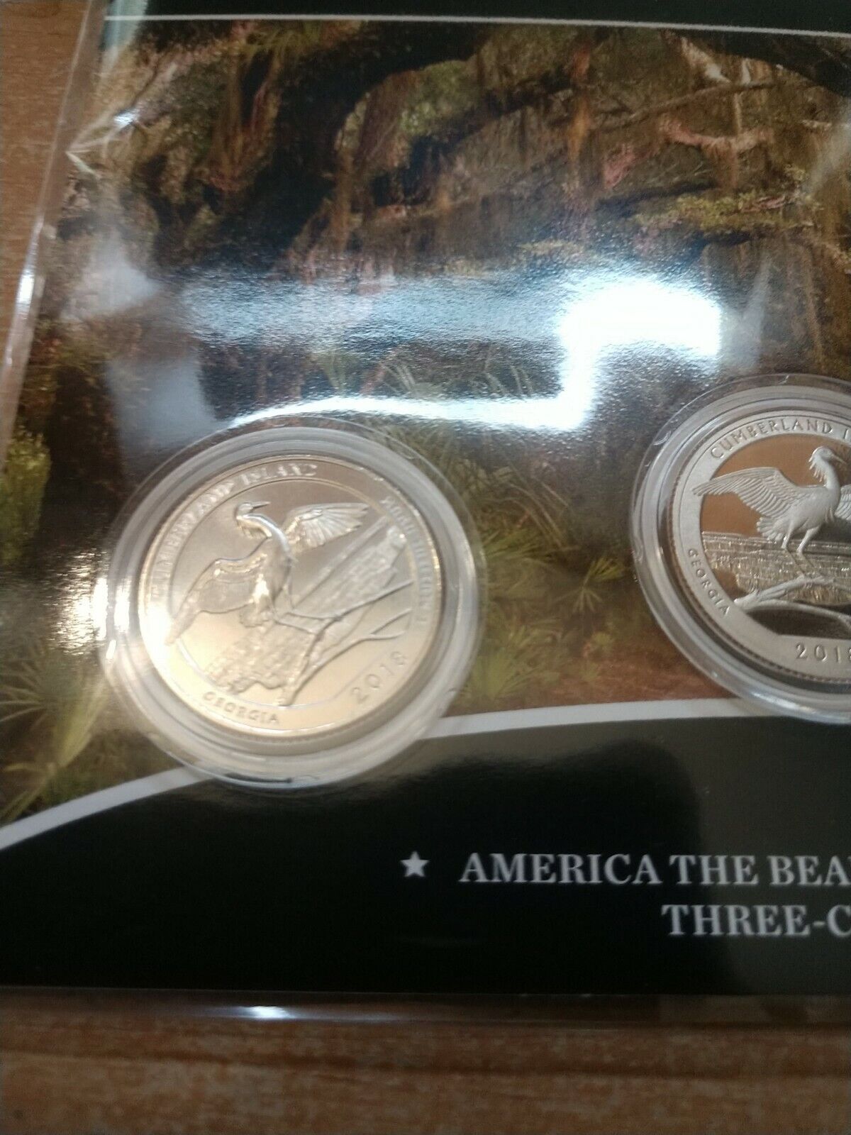 Cumberland Island National Seashore 2018 Quarter, 3-Coin Set U.S