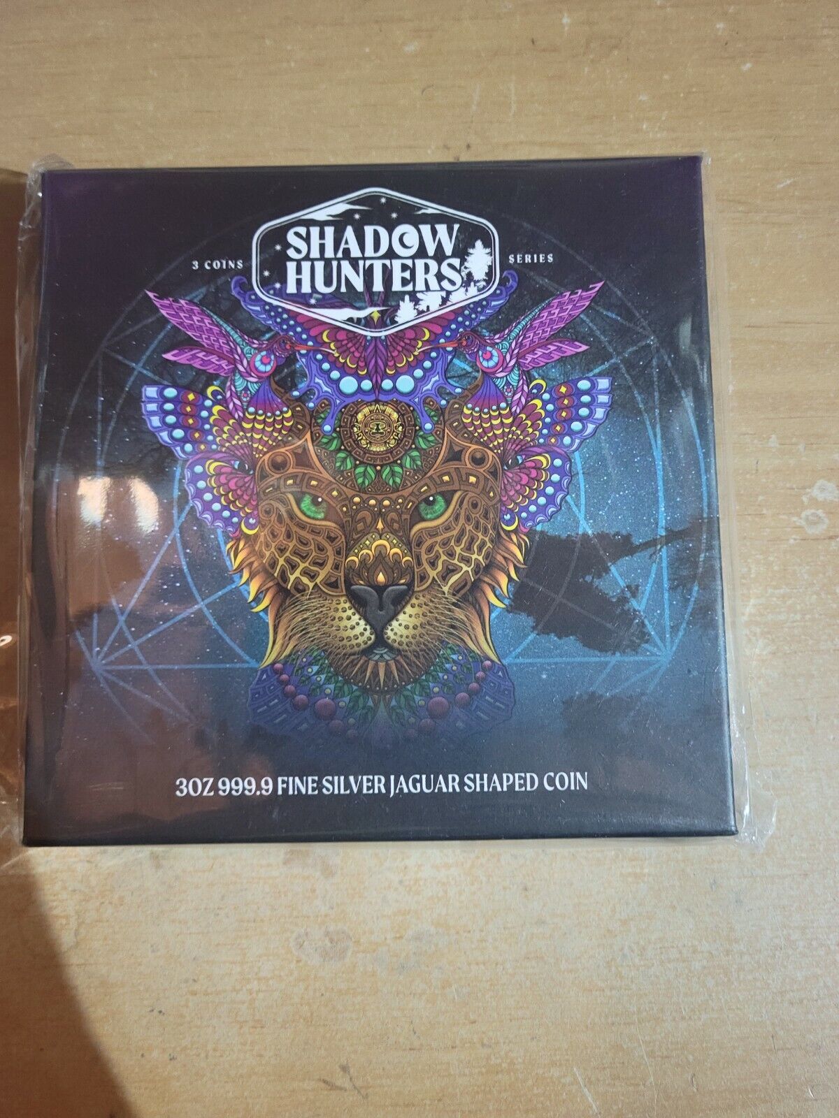 Shadow Hunters – 3 oz. Pure Silver Jaguar from P.A.M.P.