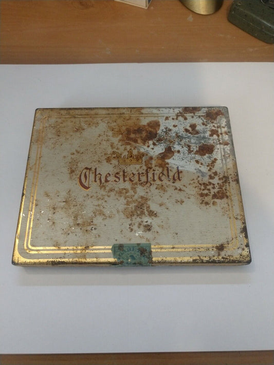 Chesterfield Cigarettes Metal flat Tin