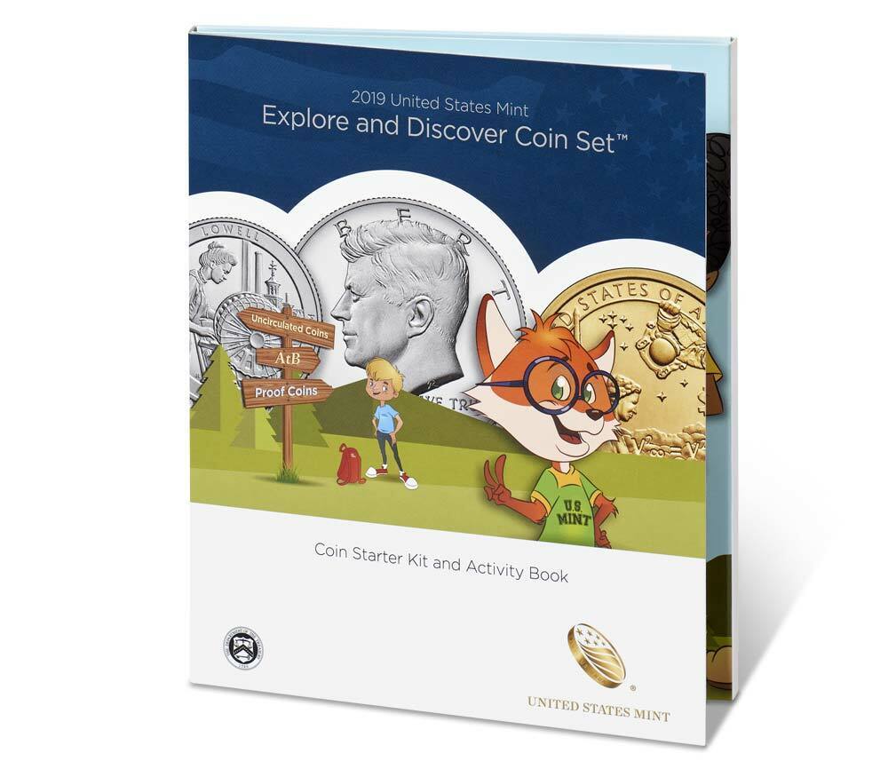 U.S. Mint Explore and Discover Coin Set 2019