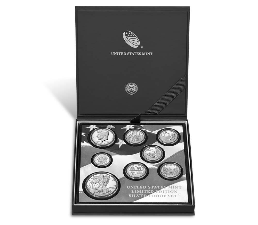 United States Mint Limited Edition 2019 Silver Proof Set