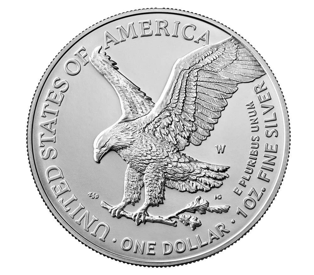 American Eagle 2021 One Ounce Silver Uncirculated Coin