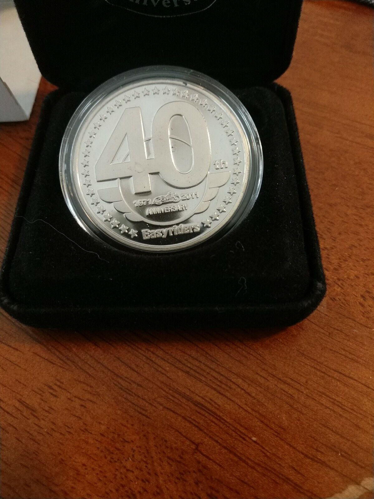 EasyRiders Magazine Forty Year Anniversary Coin 1971-2011