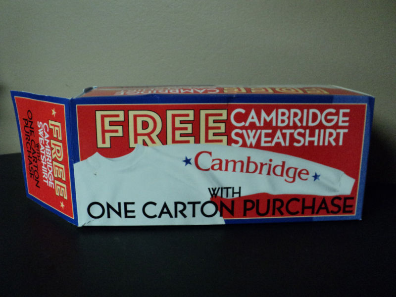 Cambridge Cigarettes Sweatshirt