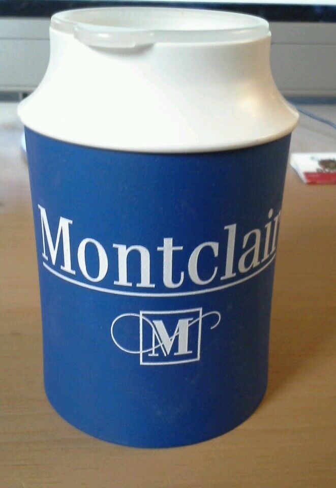 Montclair Cigarettes Blue Cup and Cooler