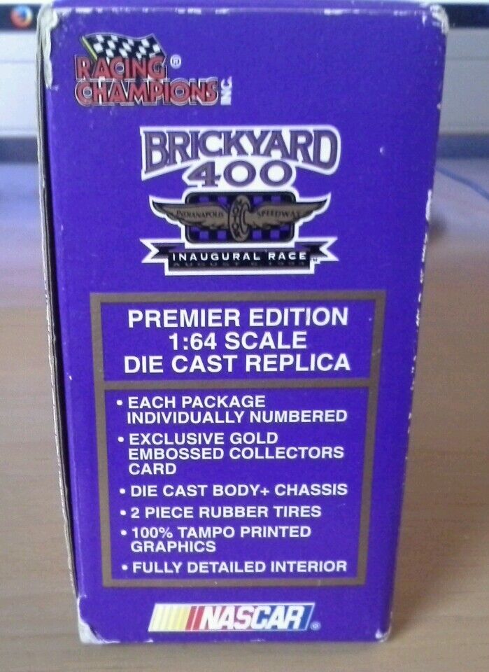 BRICKYARD 400 LIMITED EDITION 1:64 DIE CAST #30 MICHAEL WALTRIP 1994 - NASCAR