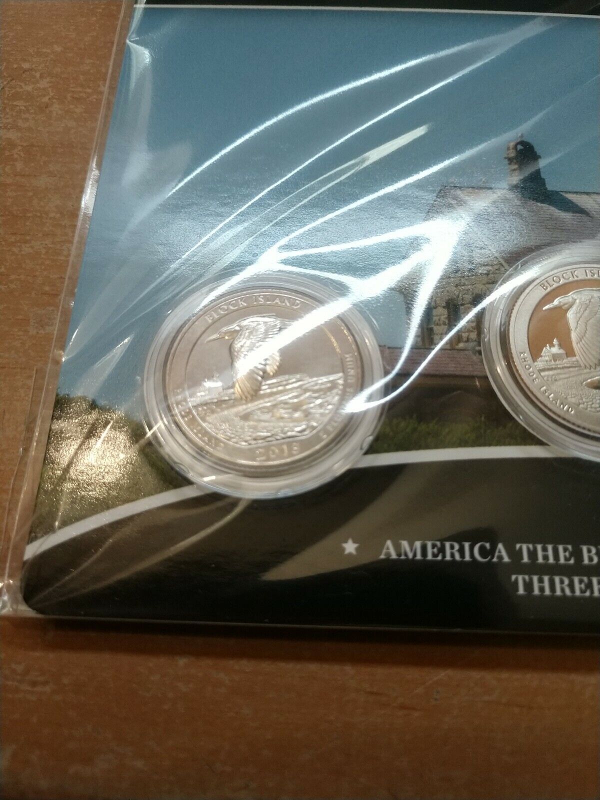 Block Island National Wildlife Refuge 2018 Quarter, 3-Coin Set U.S