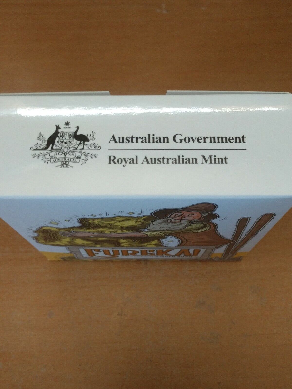 Eureka! Australia's Gold Rush 2020 $1 Selectively Gold Plated Silver Proof 'C' M