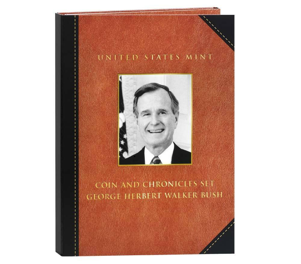 U.S. Mint Coin and Chronicles Set - George Herbert Walker Bush