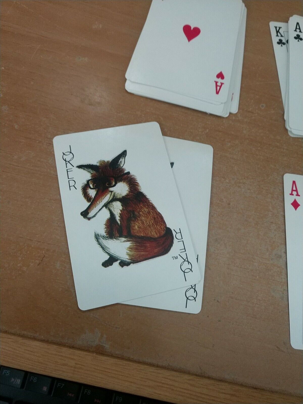 American Lights/Filters Cigarettes Fox Playing cards