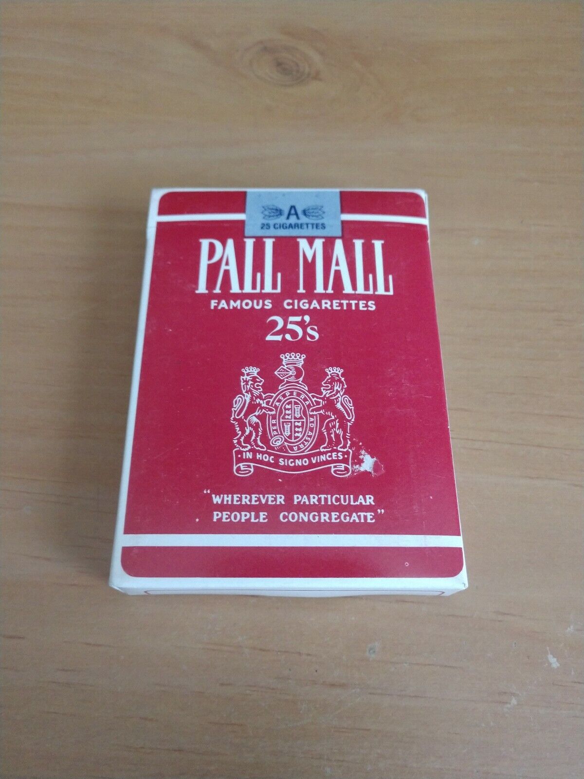 Vintage New Deck of Pall Mall 25's Playing Cards