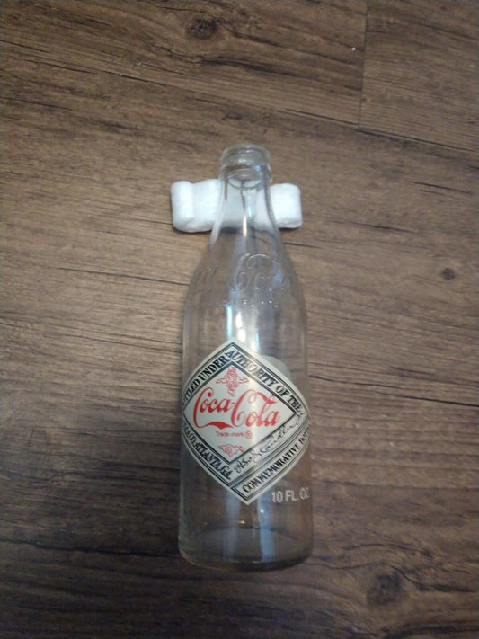 1977 Coca Cola Empty bottle 75th Anniversary Commemorative Bottle