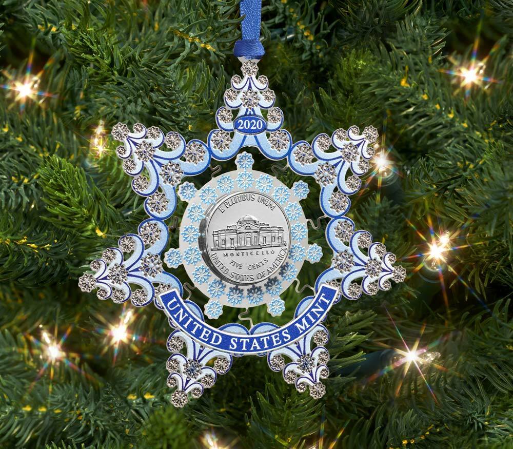 United States Mint 2020 Christmas Ornament